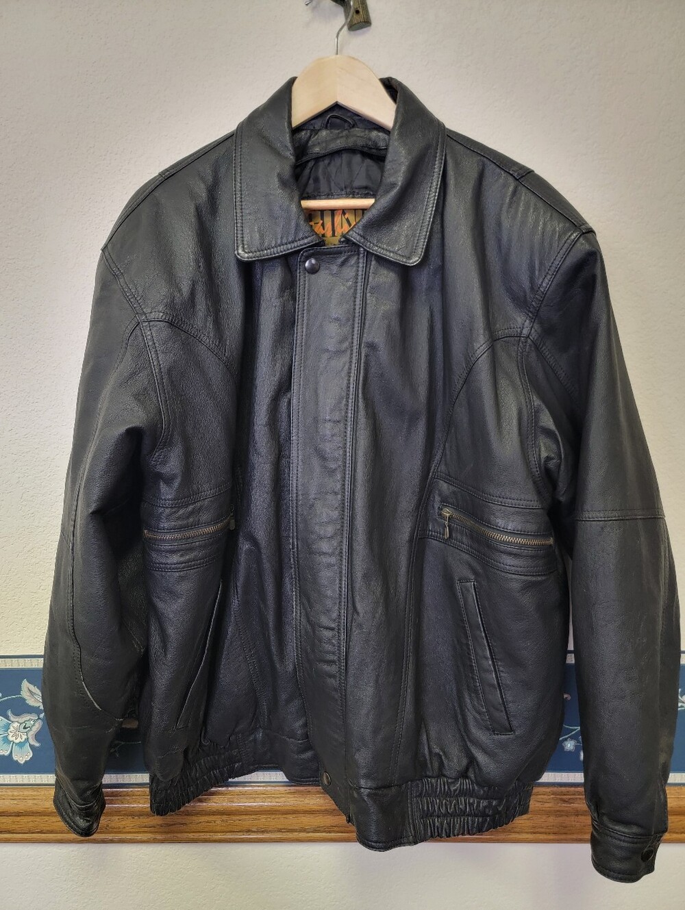 Vintage Leather Jacket - Men's XXL